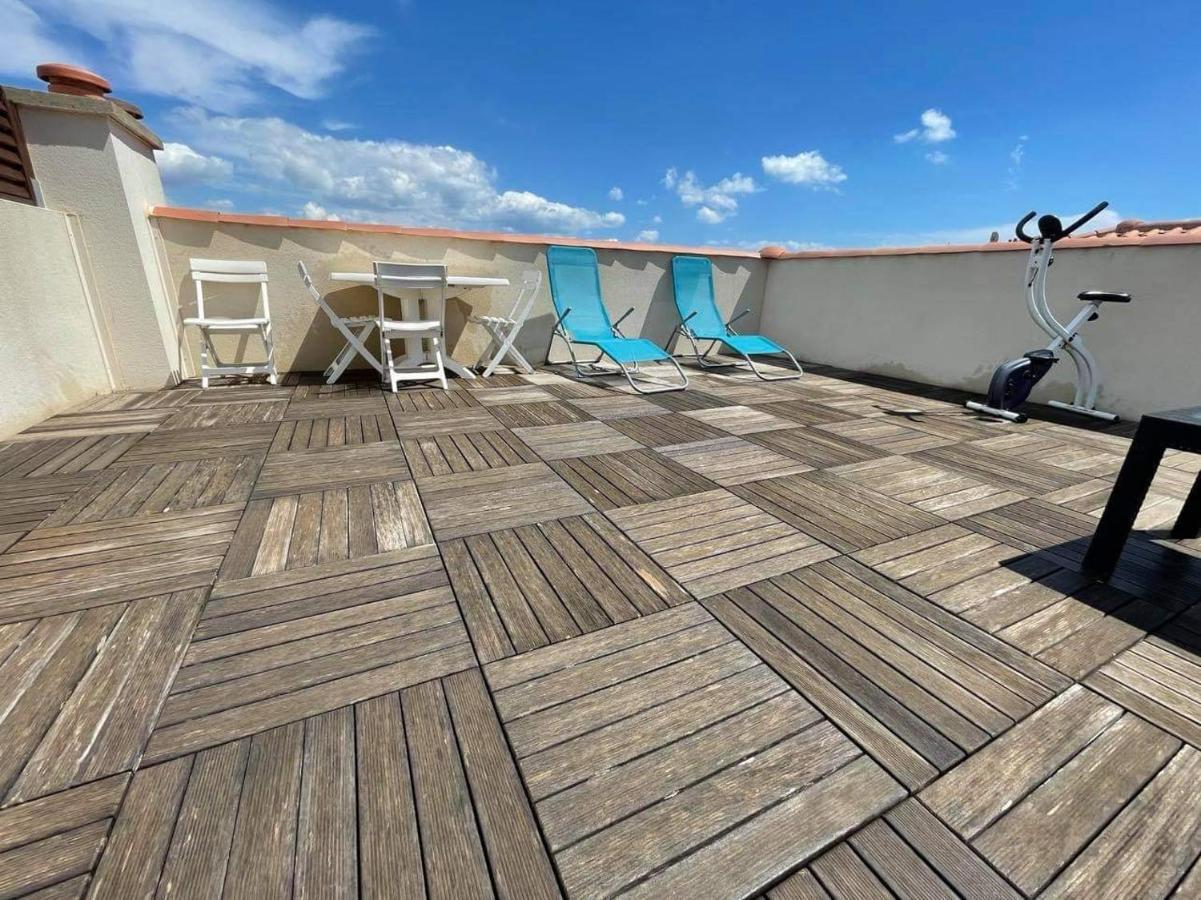 Les Terrasses De La Mer Saint-Pierre-la-Mer  Exteriör bild